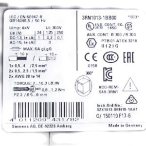 SIEMENS 3RN1013-1BB00