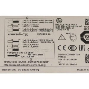 SIEMENS 3RM1307-3AA04