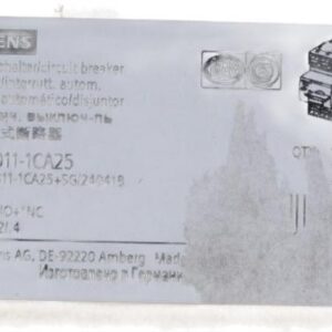 SIEMENS 3RV2011-1CA25