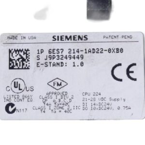 SIEMENS 6ES7214-1AD22-0XB0