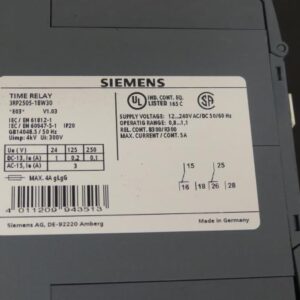 SIEMENS 3RP2505-1BW30