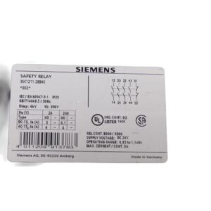 SIEMENS 3SK1211-2BB40