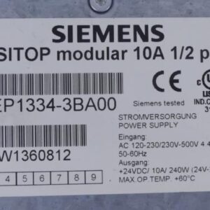 SIEMENS 6EP1334-3BA00