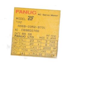 FANUC A06B-0352-B731