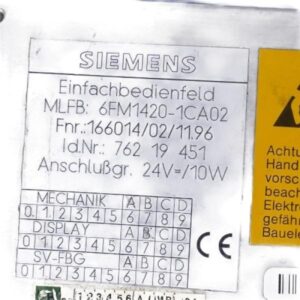 SIEMENS 6FM1420-1CA02