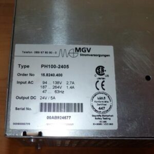 MGV STROMVERSORGUNGEN PH100-2405