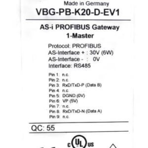 PEPPERL+FUCHS VBG-PB-K20-D-EV1