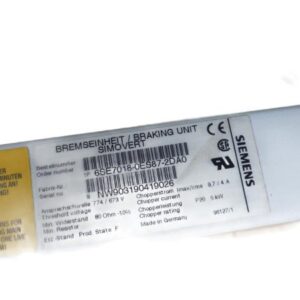 SIEMENS 6SE7018-0ES87-2DA0