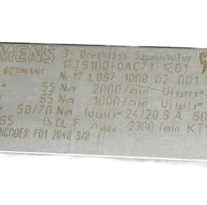 SIEMENS 1FT6108-8AC71-1EG1