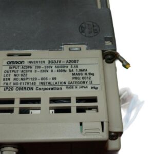 OMRON 3G3JV- A2007
