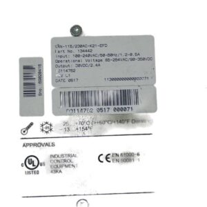 PEPPERL+FUCHS VAN-115-230AC-K21-EFD