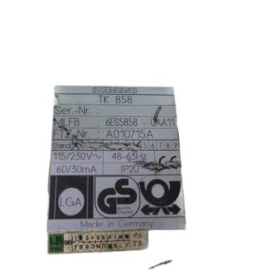 SIEMENS 6ES5858-0AA11