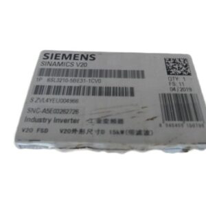 SIEMENS 6SL3210-5BE31-1CV0