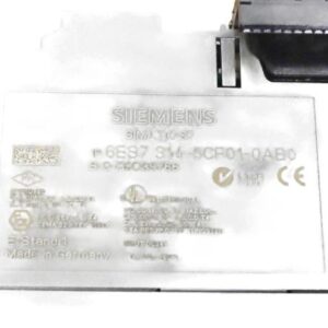 SIEMENS 6ES7314-6CF01-0AB0
