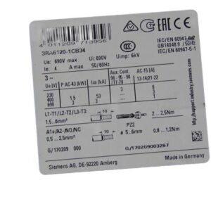 SIEMENS 3RA6120-1CB34