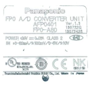 PANASONIC FP0-A80