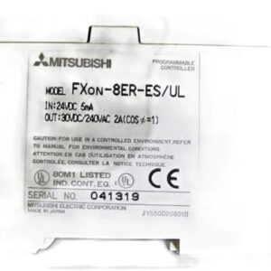 MITSUBISHI ELECTRIC FX0N-8ER-ES/UL