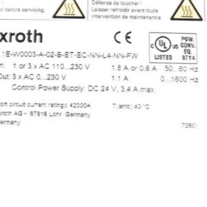 BOSCH REXROTH R911326039