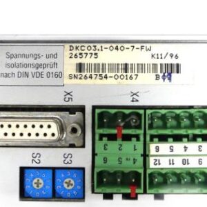 INDRAMAT DKC03.1-040-7-FW